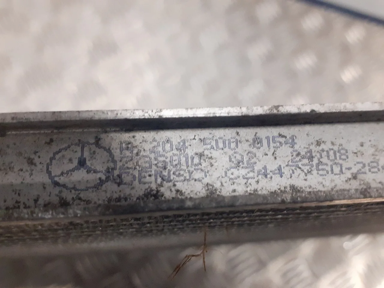 Condensador / Radiador Aire Acondicionado para Mercedes-Benz Clase C (W204) Berlina
