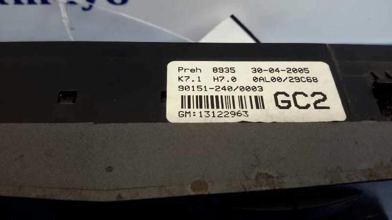 Mando Climatizador para Opel Astra H Ber.