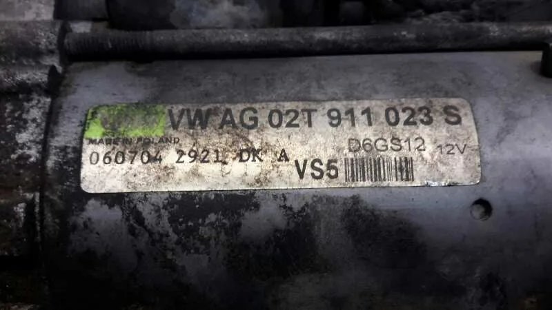 Motor Arranque para Audi A3 (8P)