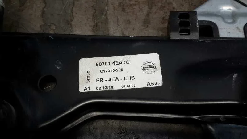 Elevalunas Delantero Izquierdo para Nissan Qashqai (J11)