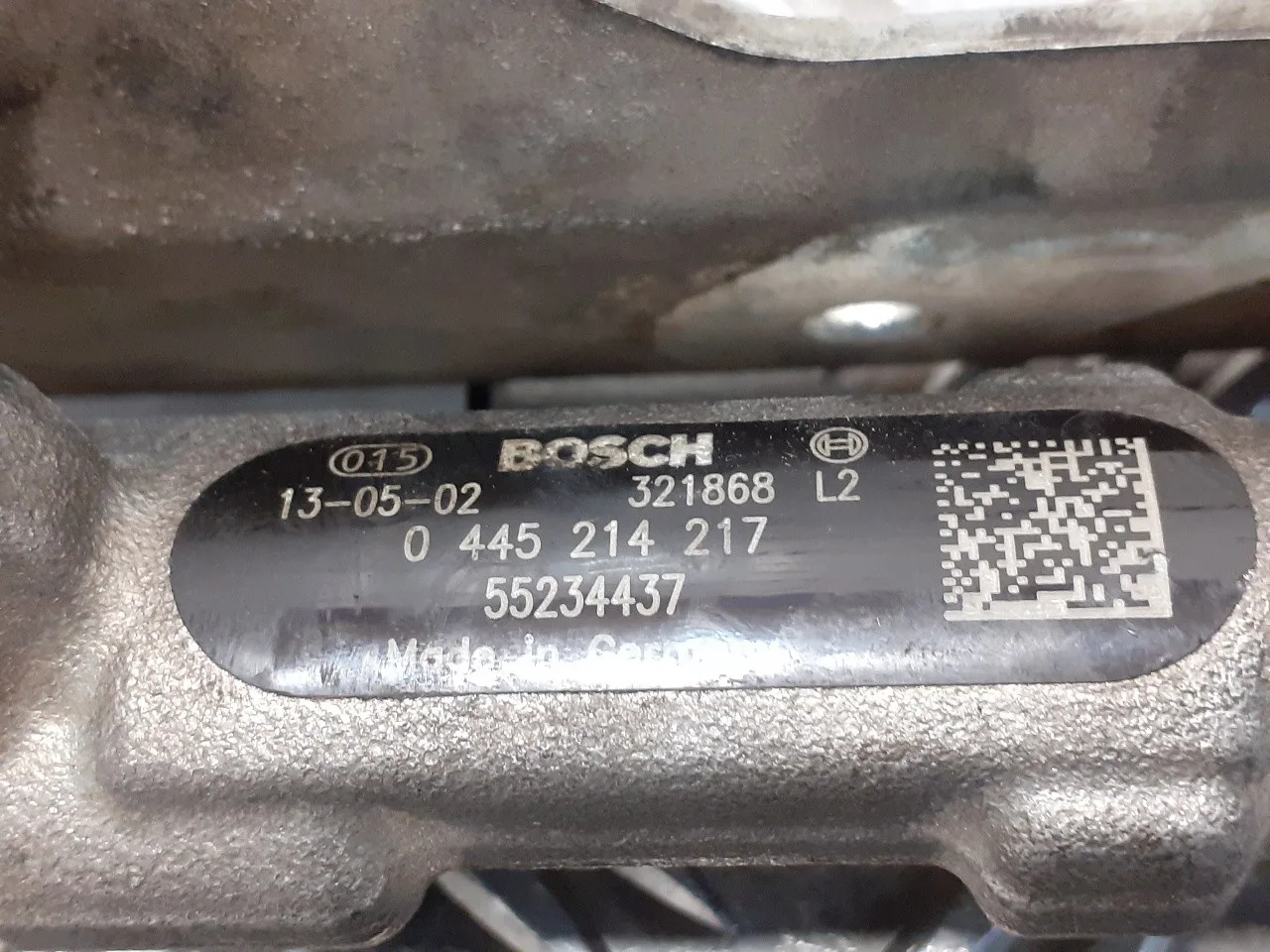 Rampa Inyectora para Peugeot Bipper