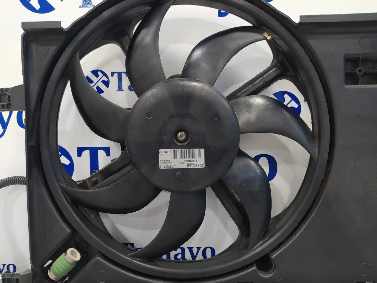 Electroventilador para Peugeot Bipper