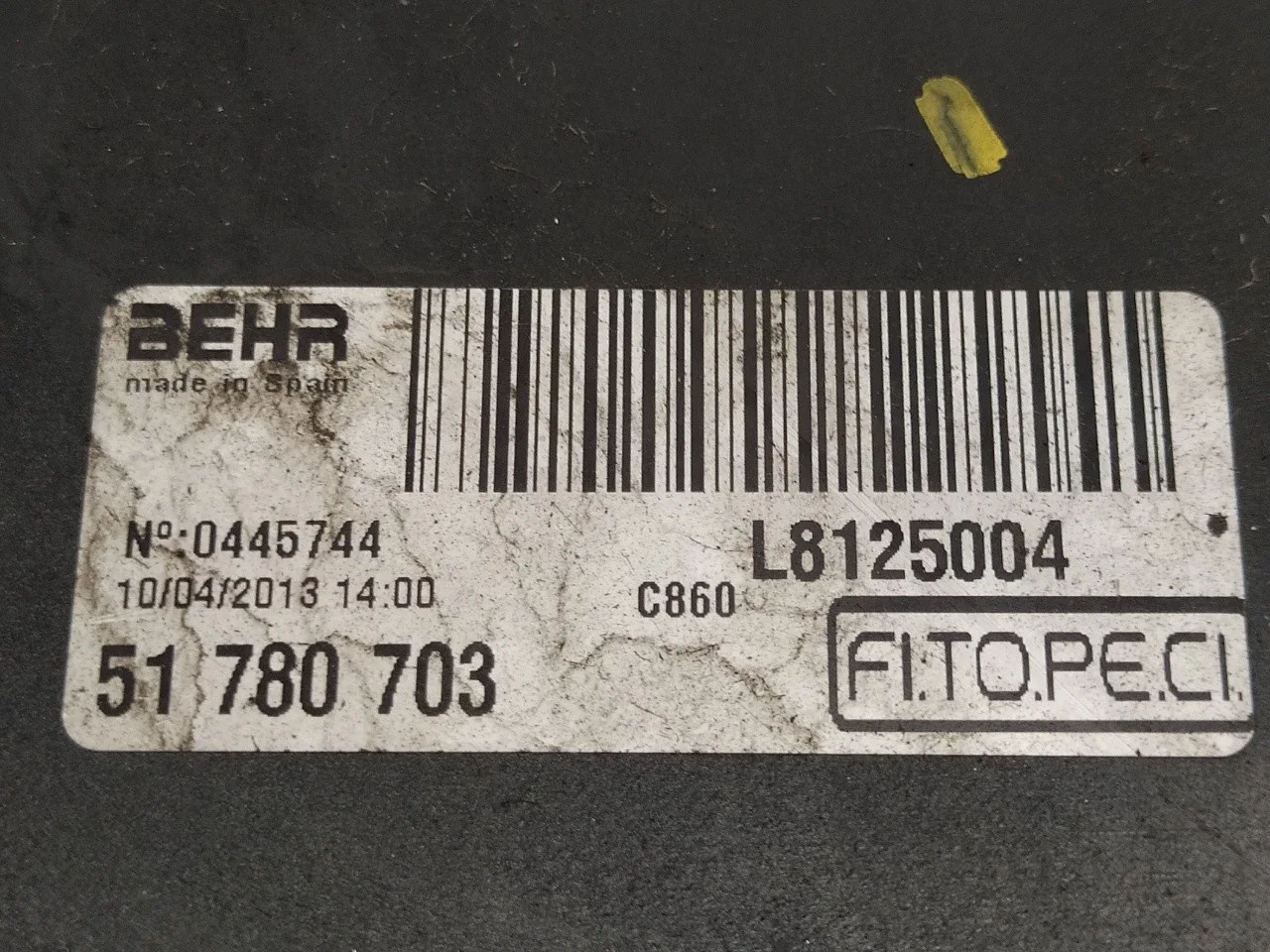 Electroventilador para Peugeot Bipper