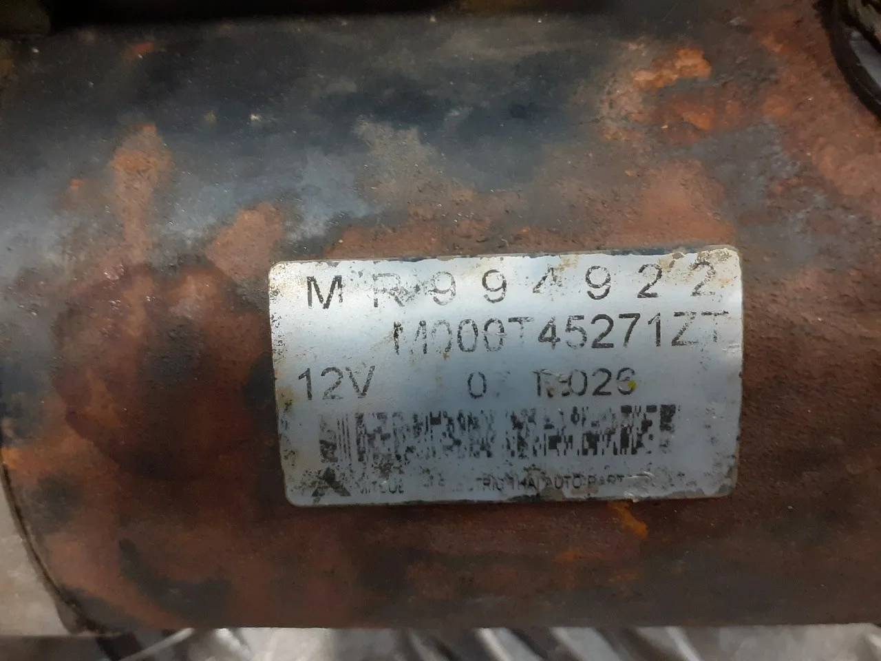 Motor Arranque para Mitsubishi Colt Berlina 3 (Cz)