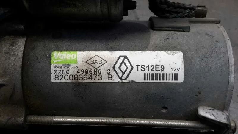 Motor Arranque para Dacia Sandero