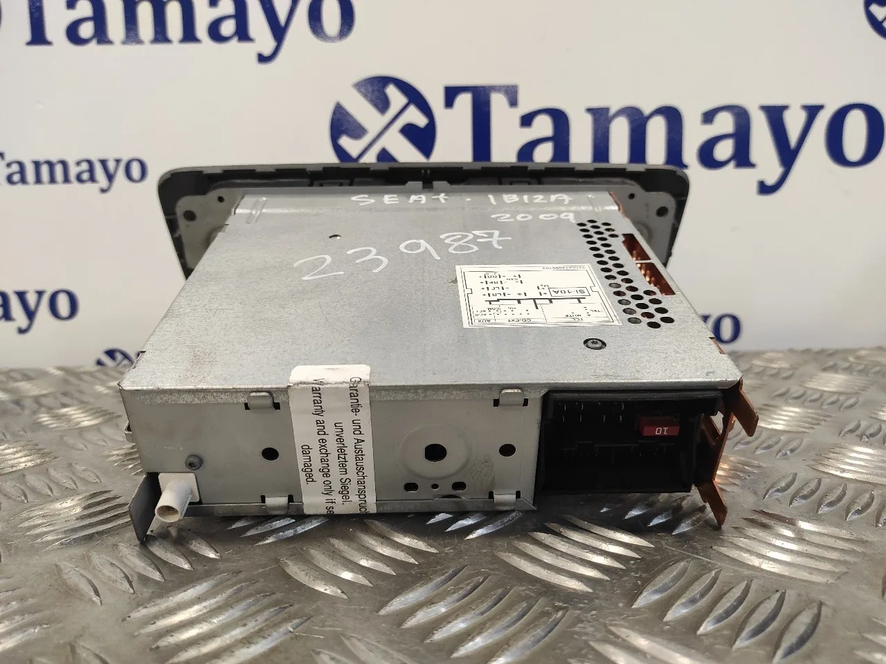 Sistema Audio / Radio Cd para Seat Ibiza (6J5)