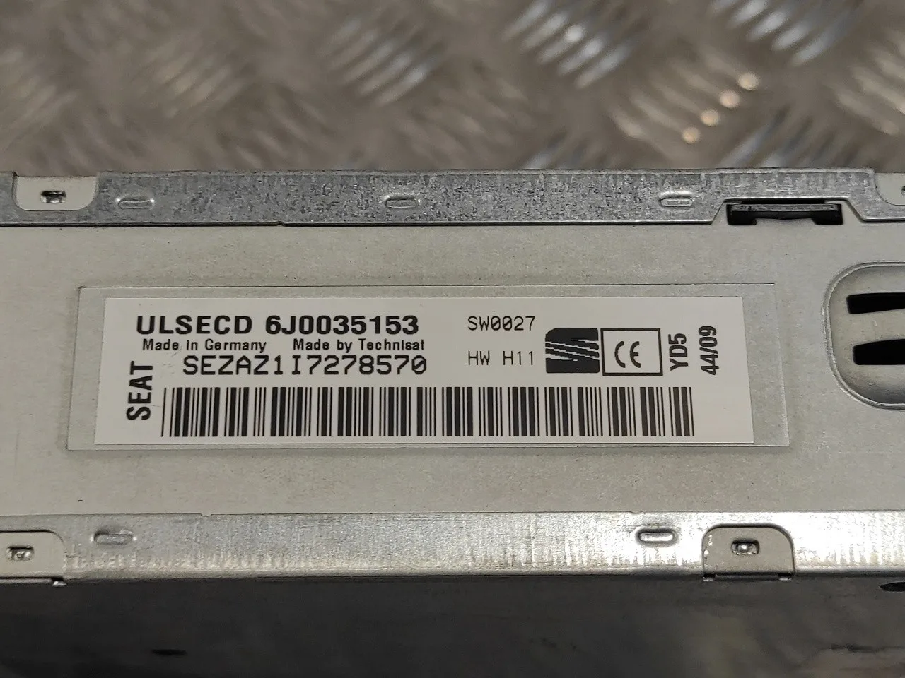 Sistema Audio / Radio Cd para Seat Ibiza (6J5)