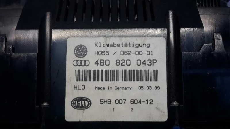 Mando Climatizador para Audi A6 Berlina (4B2)