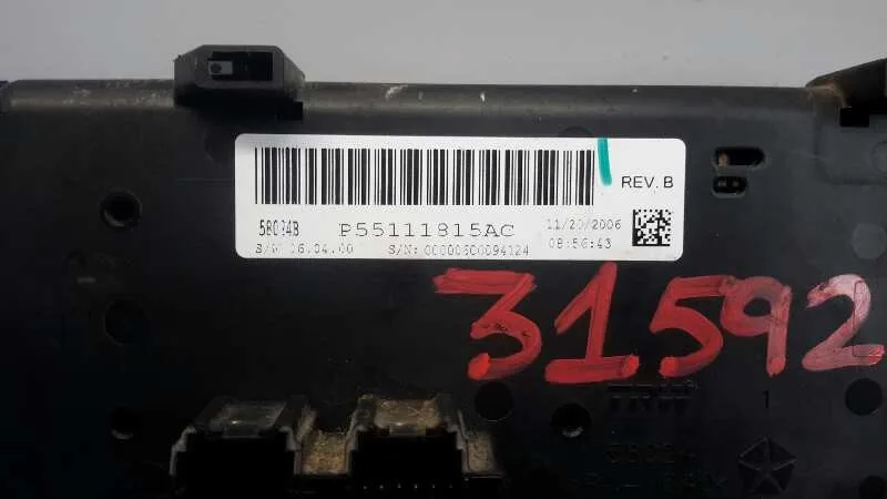 Mando Climatizador para Chrysler Sebring Berlina