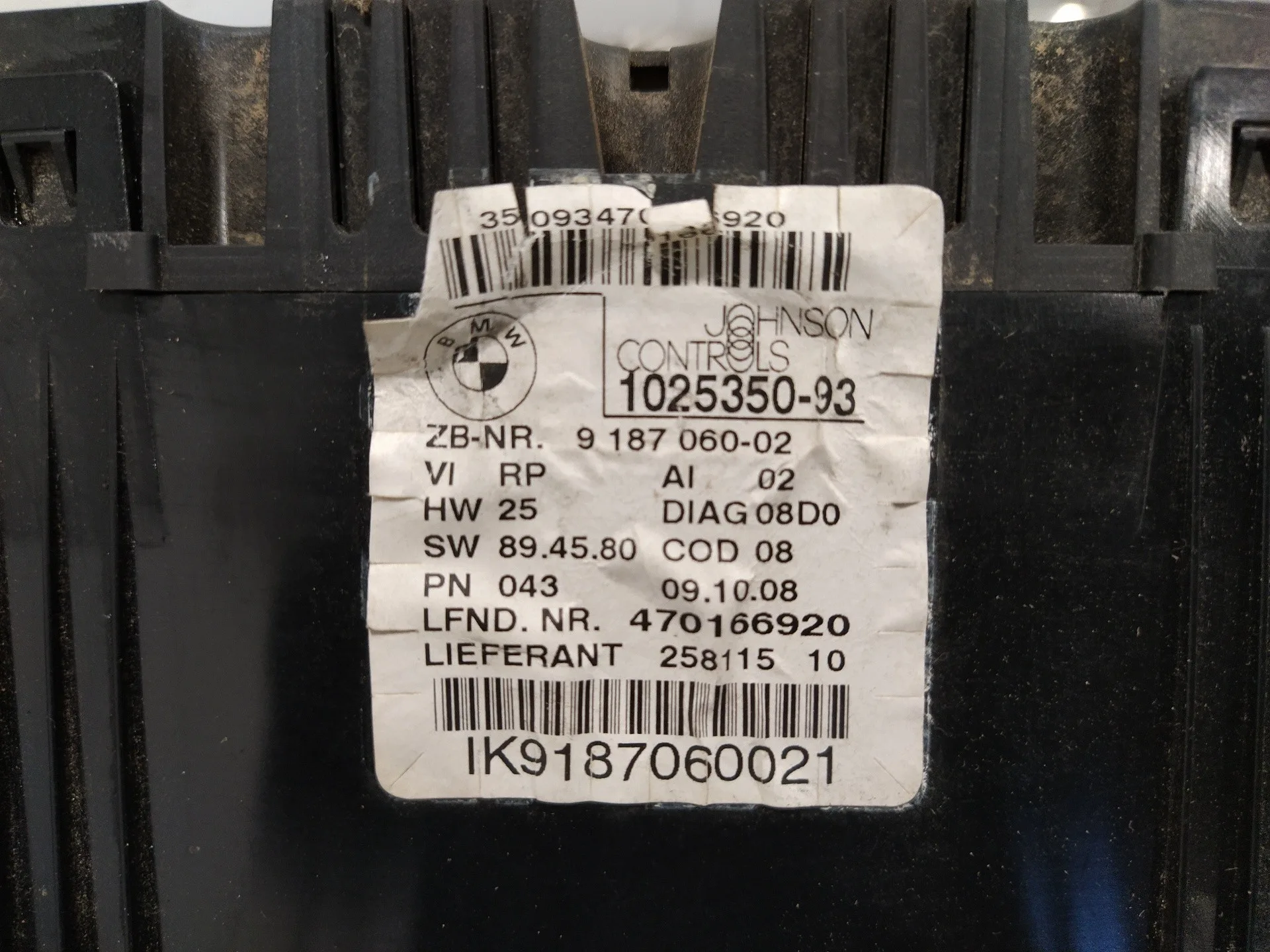 Cuadro Instrumentos para Bmw Serie 3 Berlina (E90)