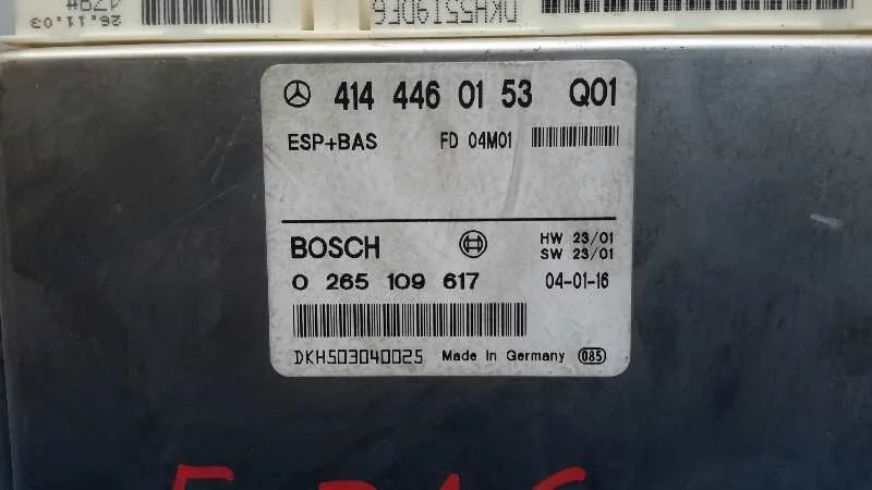 Centralita Esp para Mercedes-Benz Vaneo (W414) Furgoneta Compacta