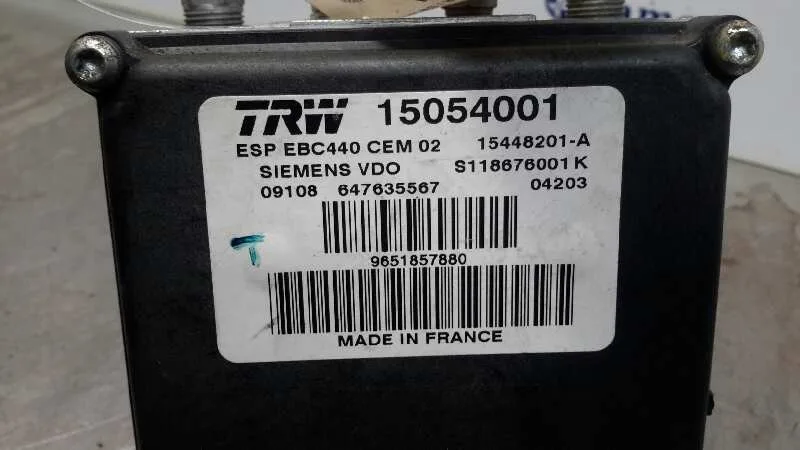 Abs para Peugeot 407