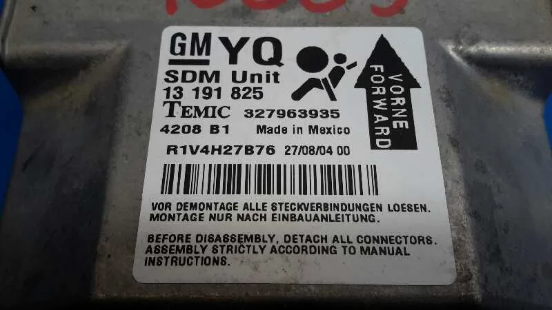 Centralita Airbag para Opel Astra H Berlina