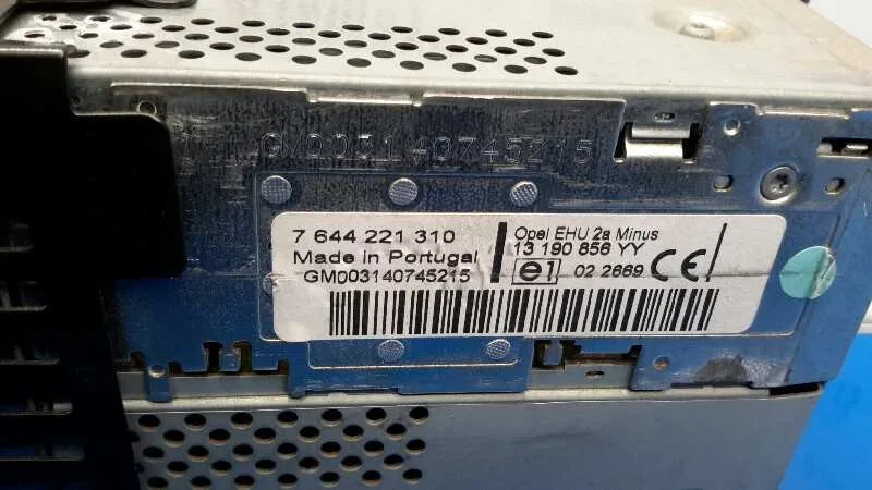 Sistema Audio / Radio Cd para Opel Astra H Berlina