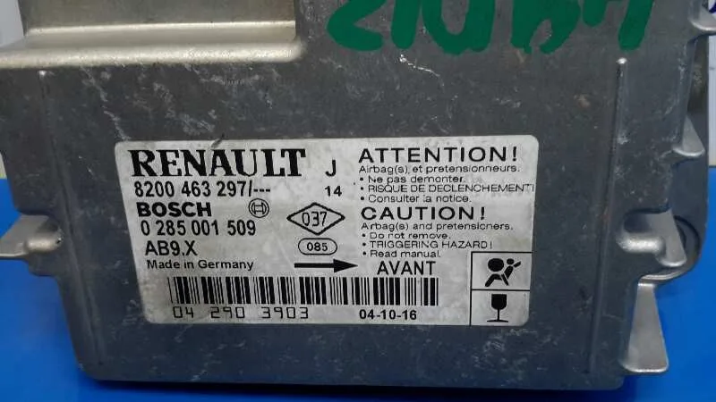 Centralita Airbag para Renault Modus