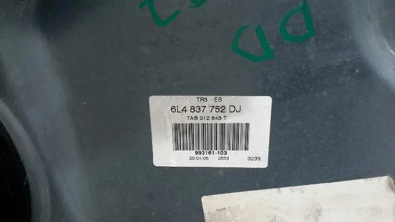 Elevalunas Delantero Derecho para Seat Cordoba Berlina (6L2)