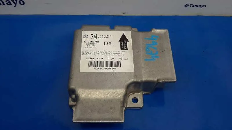 Centralita Airbag para Opel Vectra C Berlina