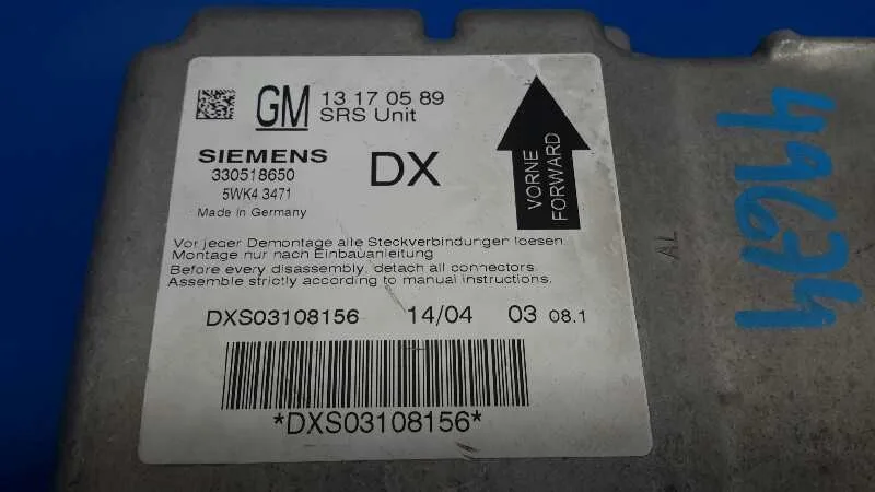 Centralita Airbag para Opel Vectra C Berlina