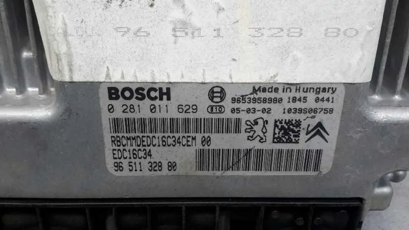 Centralita Motor Uce para Citroën C4 Berlina