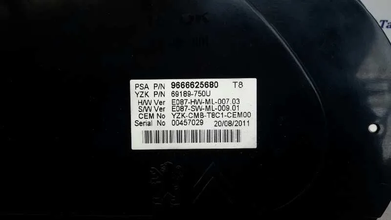 Cuadro Instrumentos para Peugeot 5008