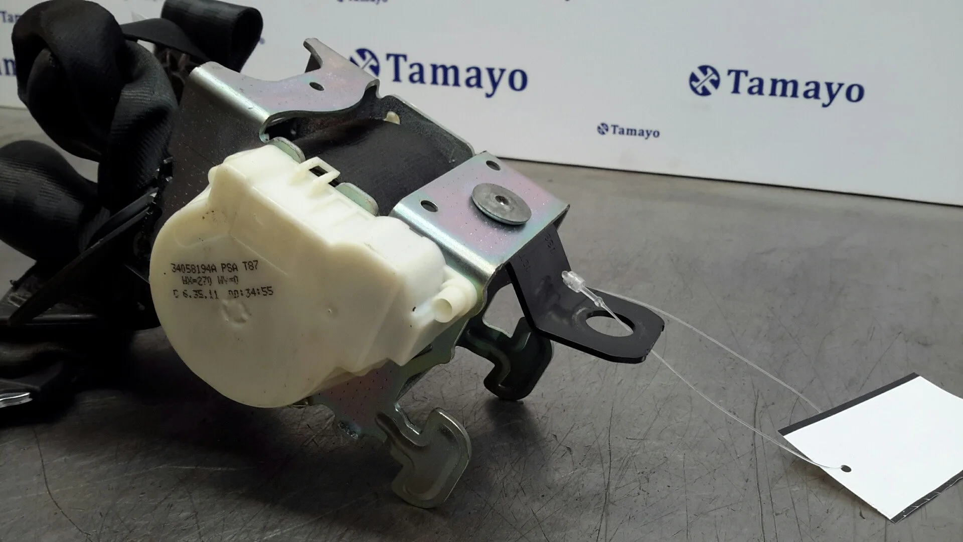Cinturon Seguridad Trasero Central para Peugeot 5008