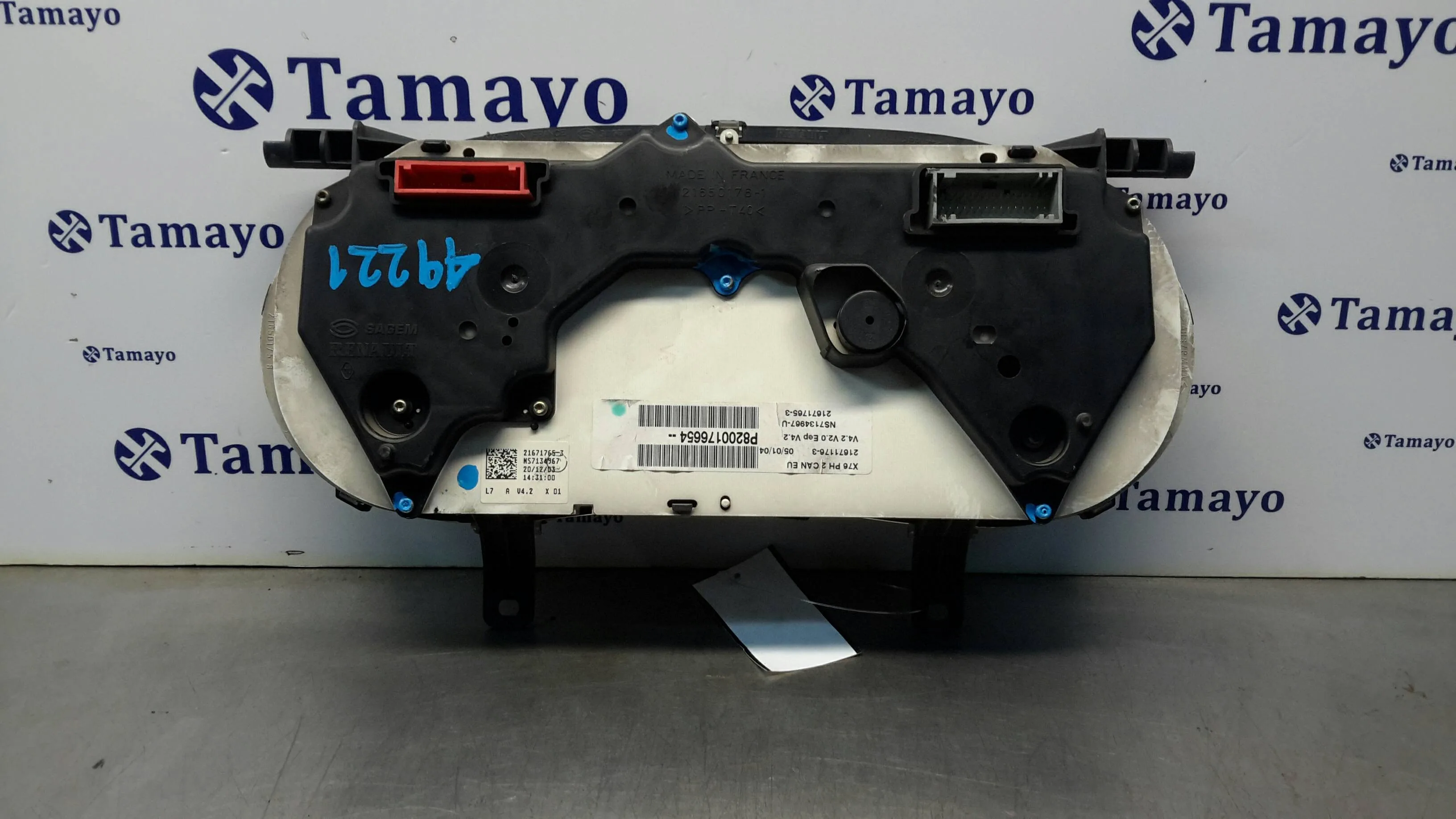Cuadro Instrumentos para Renault Kangoo (F/Kc0)