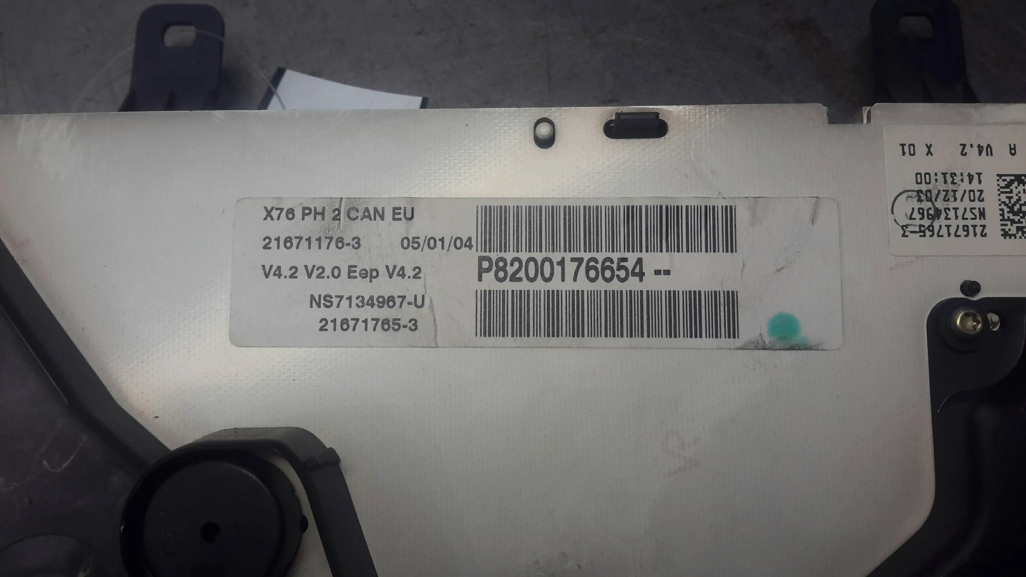 Cuadro Instrumentos para Renault Kangoo (F/Kc0)