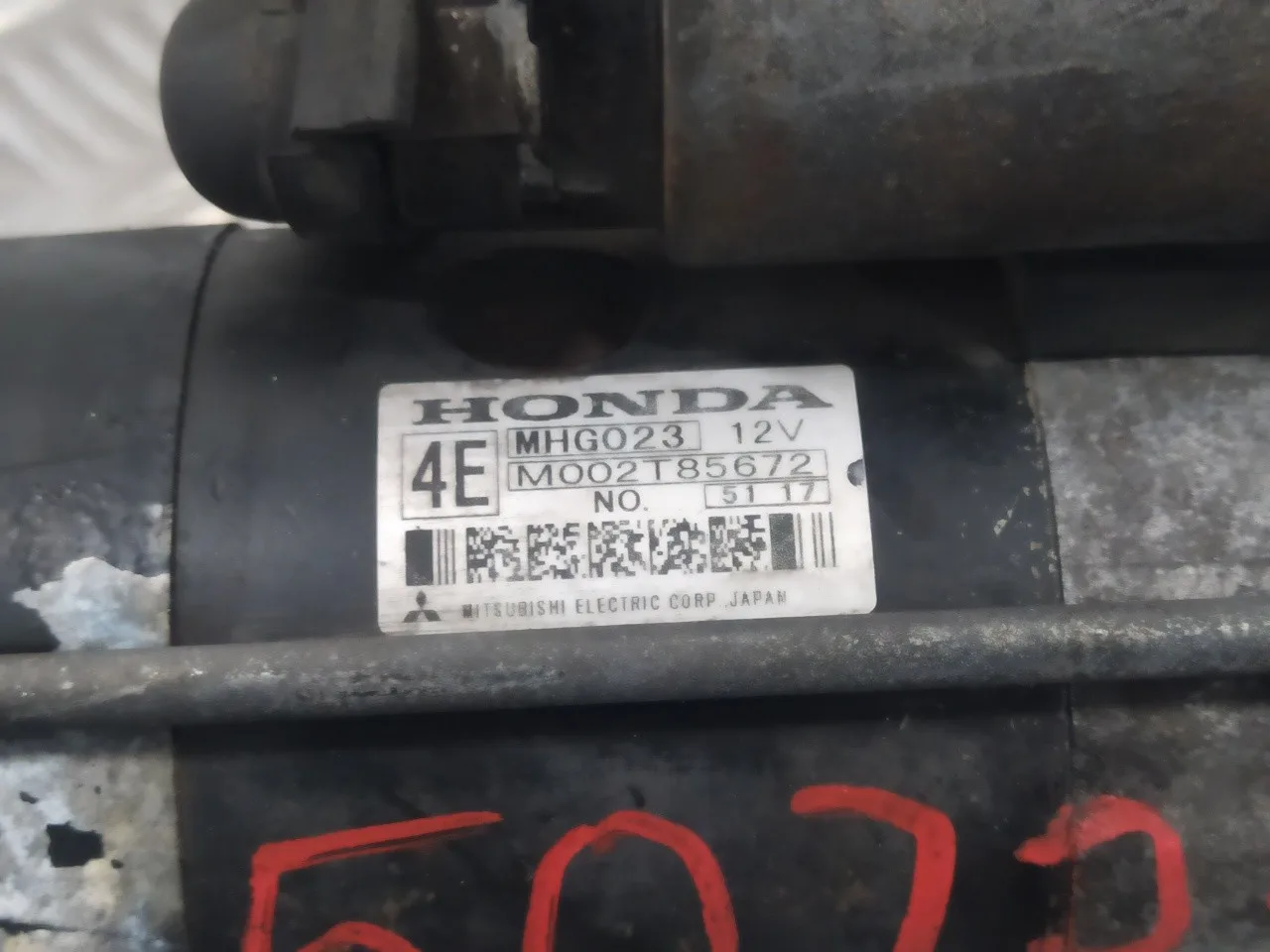 Motor Arranque para Honda Accord Tourer (Cn/Cm)