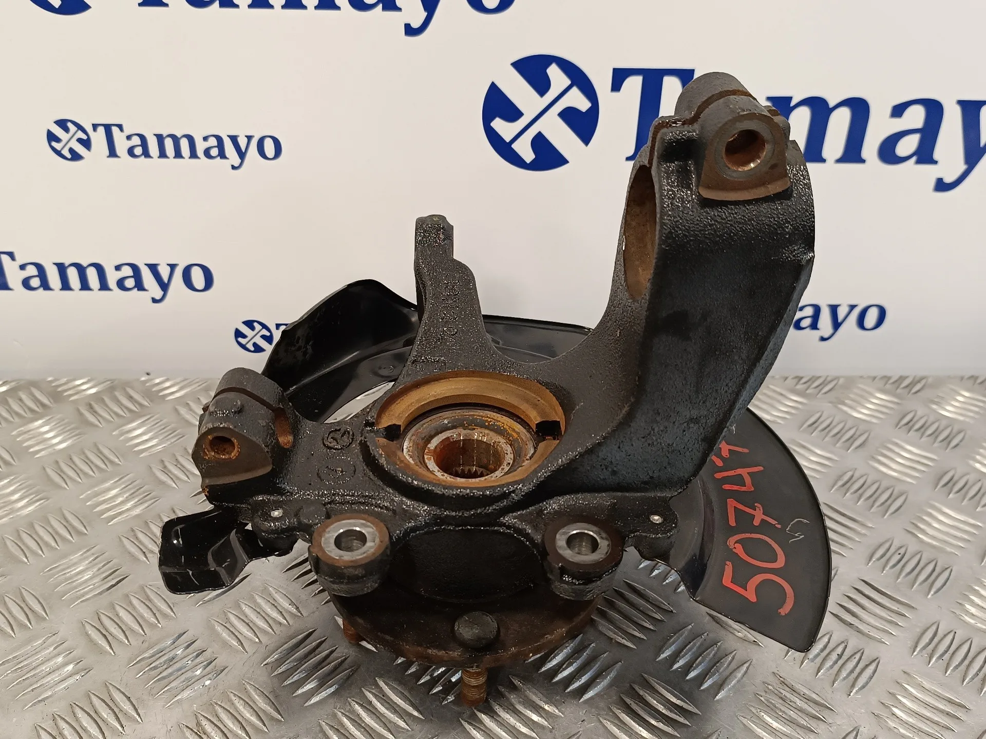 Mangueta Delantera Izquierda para Mazda 3 Lim. (Bl)