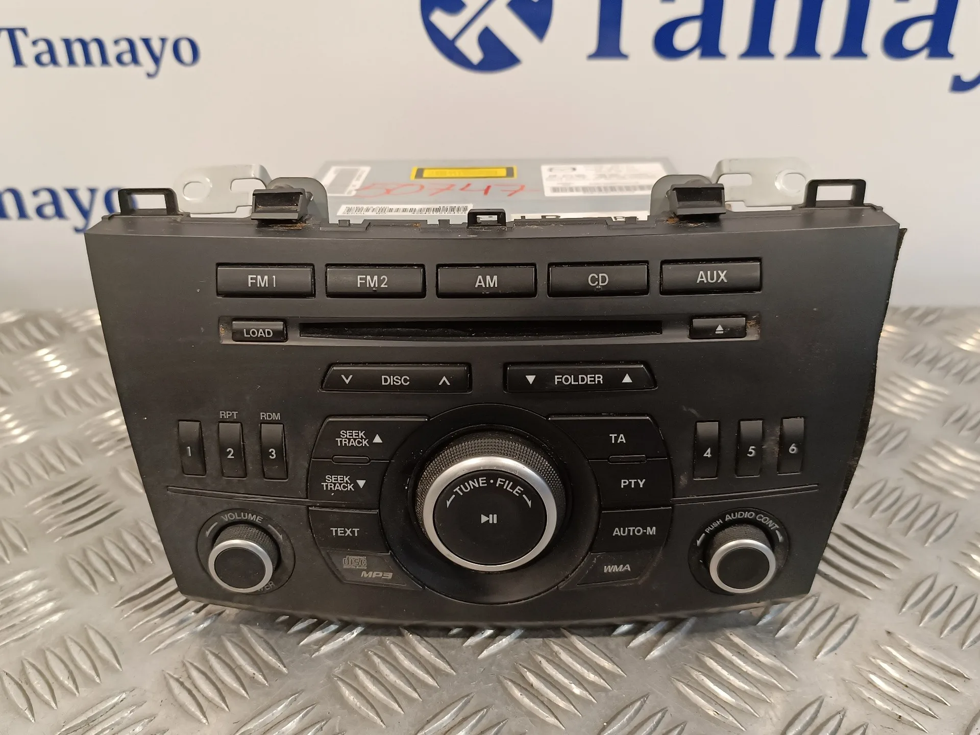 Sistema Audio / Radio Cd para Mazda 3 Lim. (Bl)
