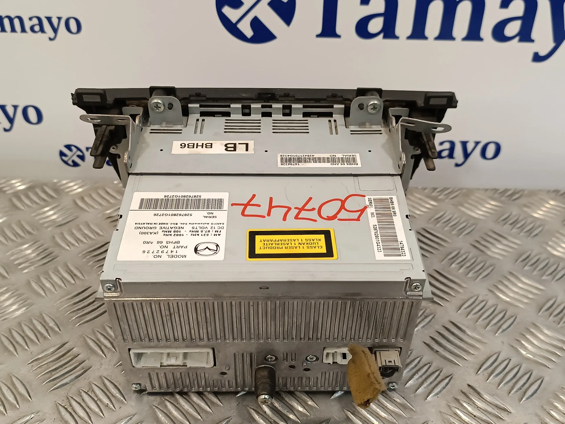 Sistema Audio / Radio Cd para Mazda 3 Lim. (Bl)