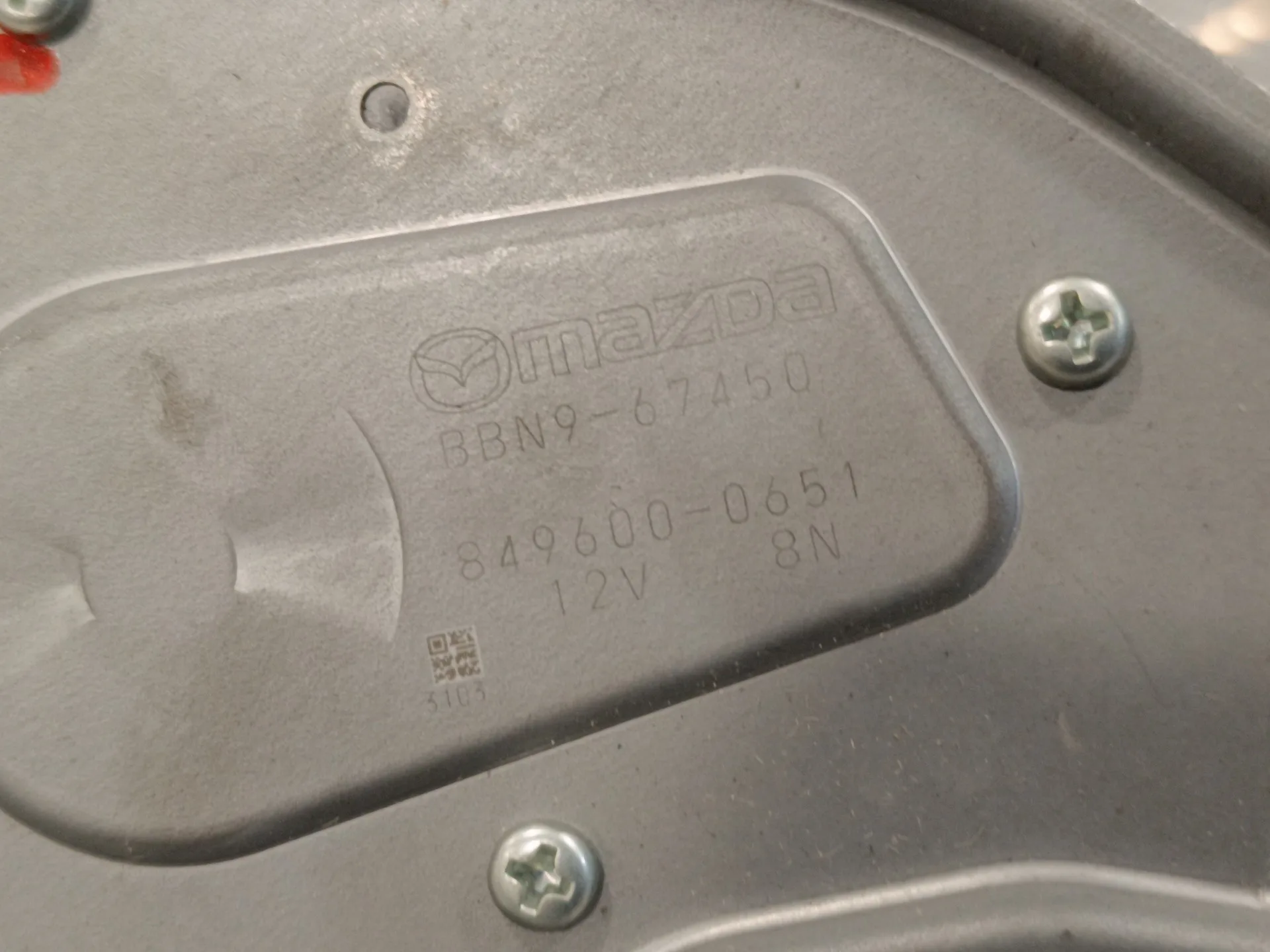 Motor Limpia Trasero para Mazda 3 Lim. (Bl)