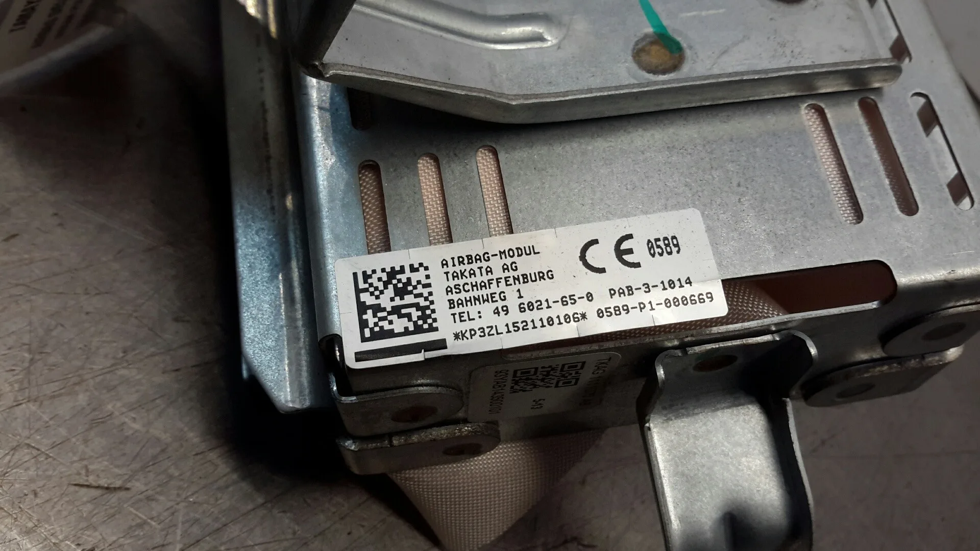 Airbag Delantero Derecho para Nissan Pulsar (C13)
