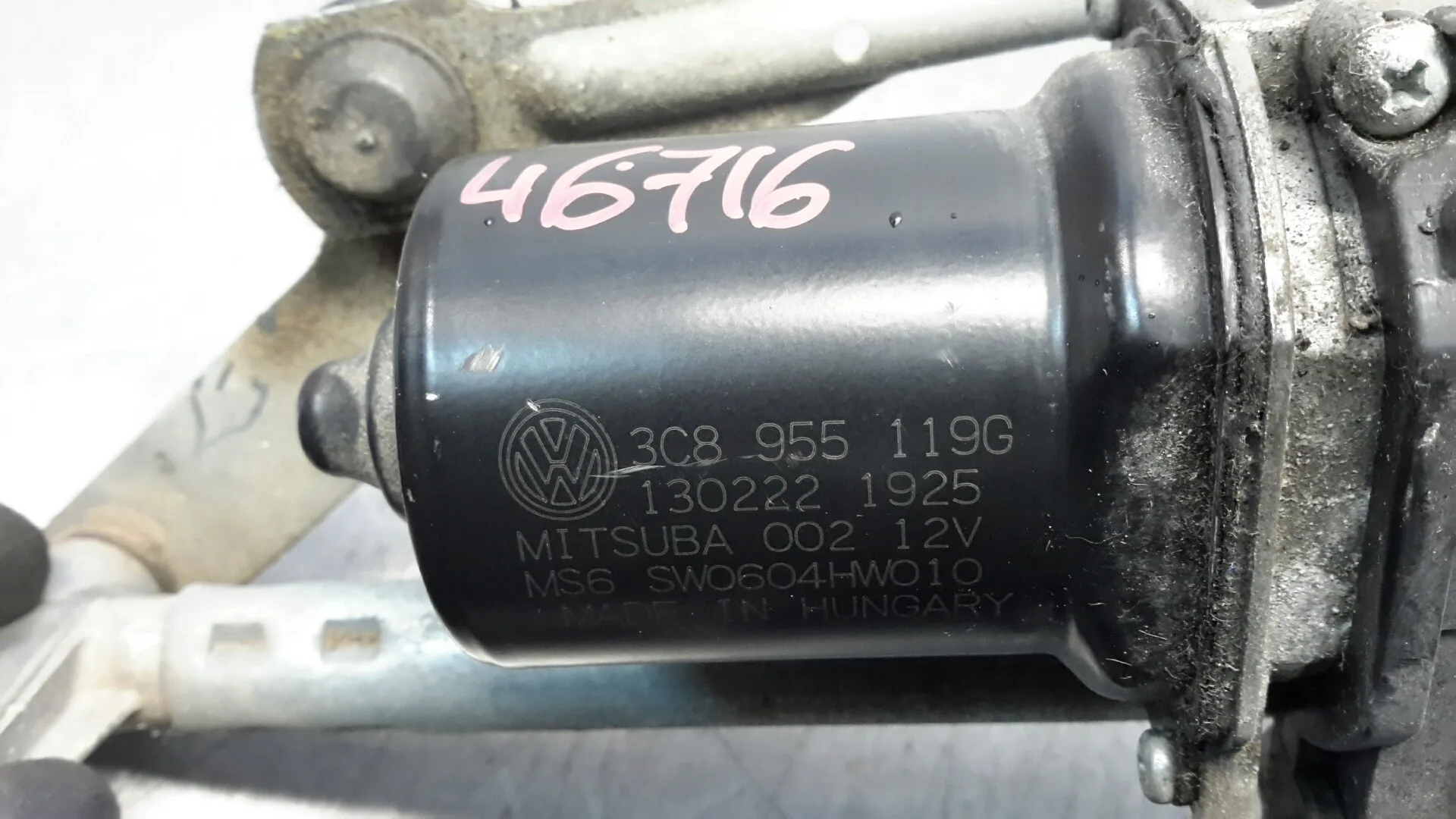 Motor Limpia Delantero para Volkswagen Passat Cc (357)