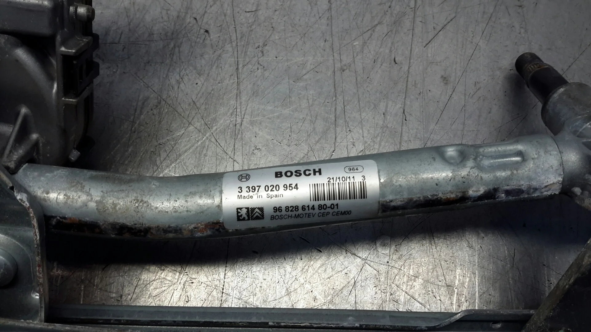 Motor Limpia Delantero para Peugeot Partner Kasten