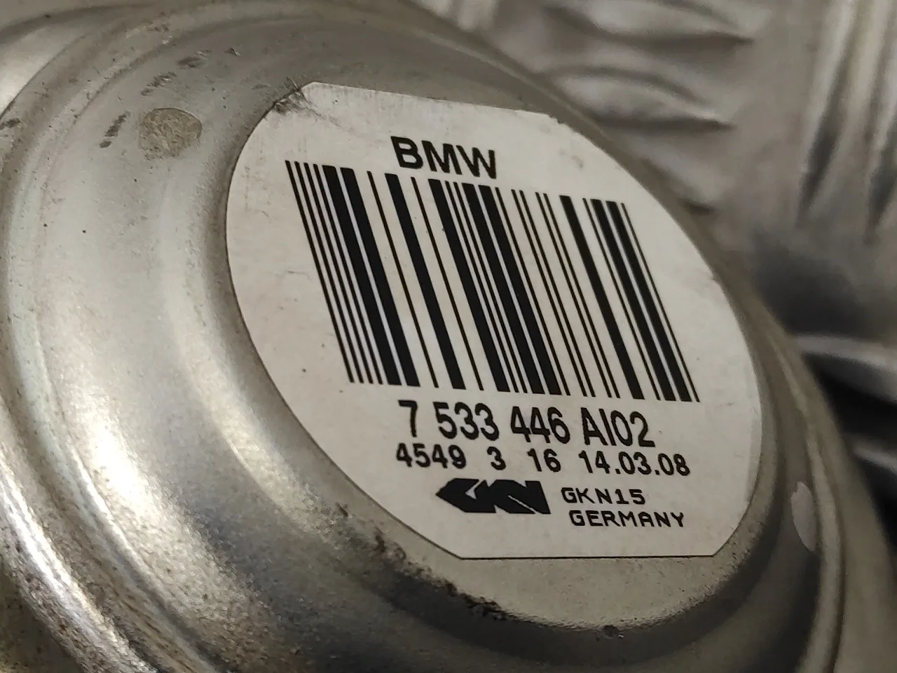 Transmision Trasera Izquierda para Bmw Serie 1 Berlina (E81/E87)