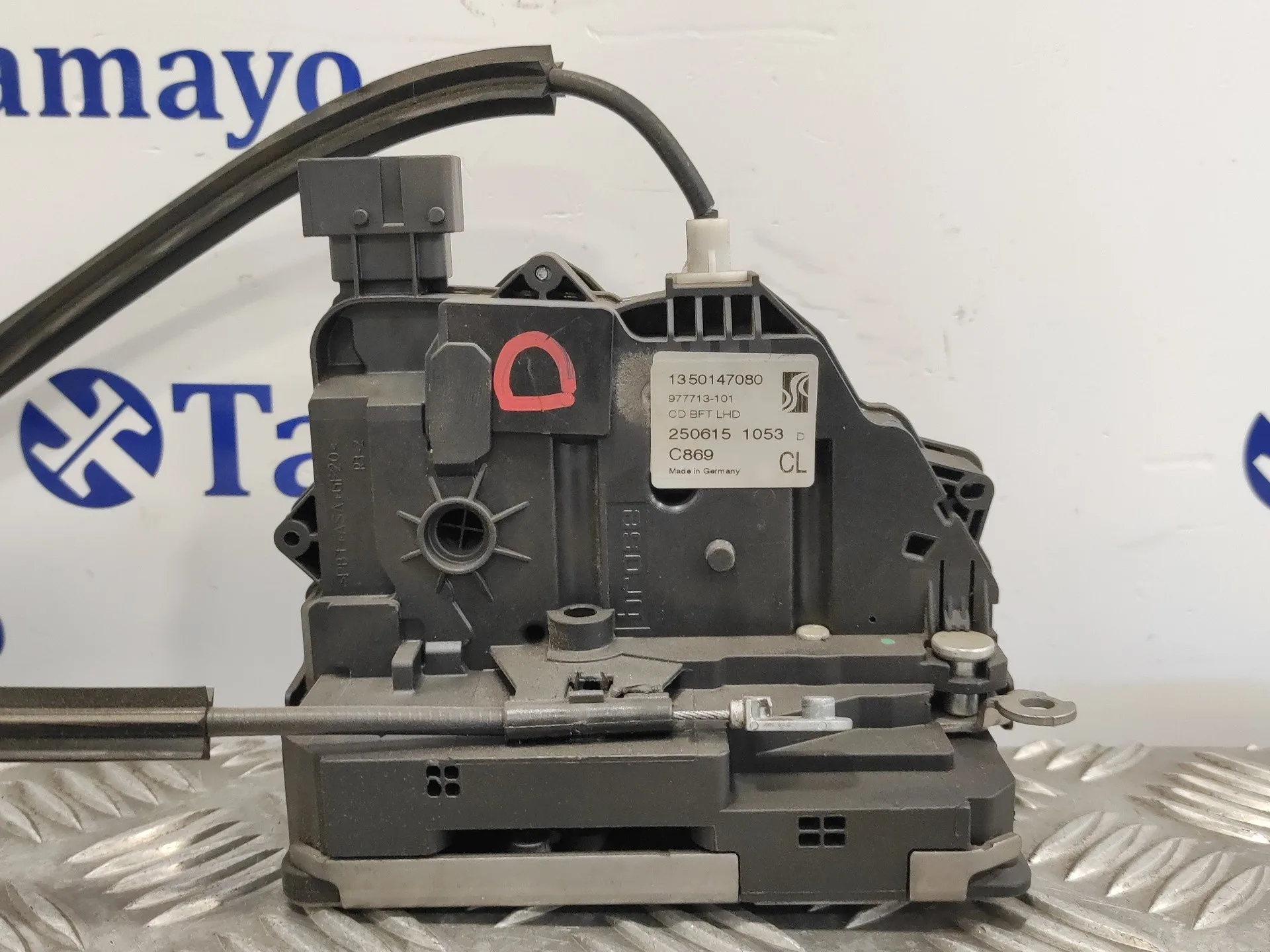 Cerradura Puerta Delantera Derecha para Fiat Ducato Furgon 35 (290)