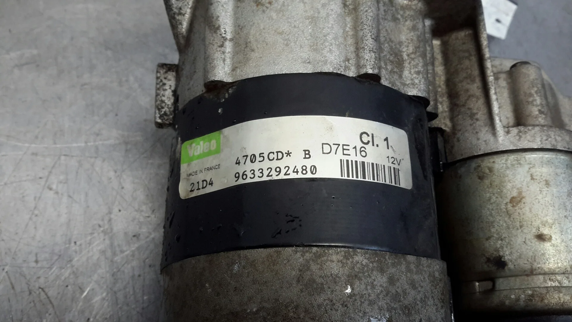 Motor Arranque para Citroën C3