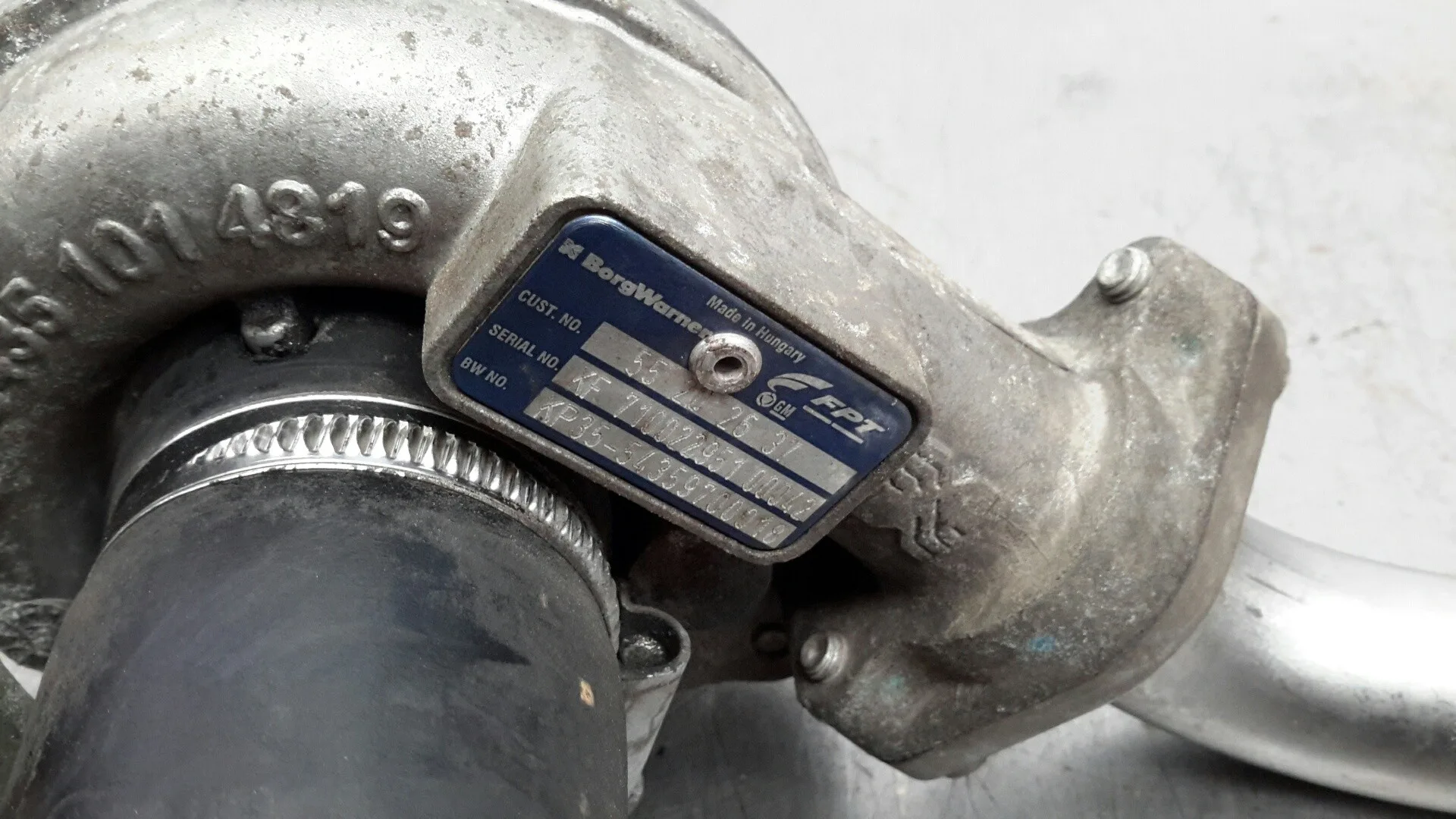 Turbocompresor para Opel Corsa D
