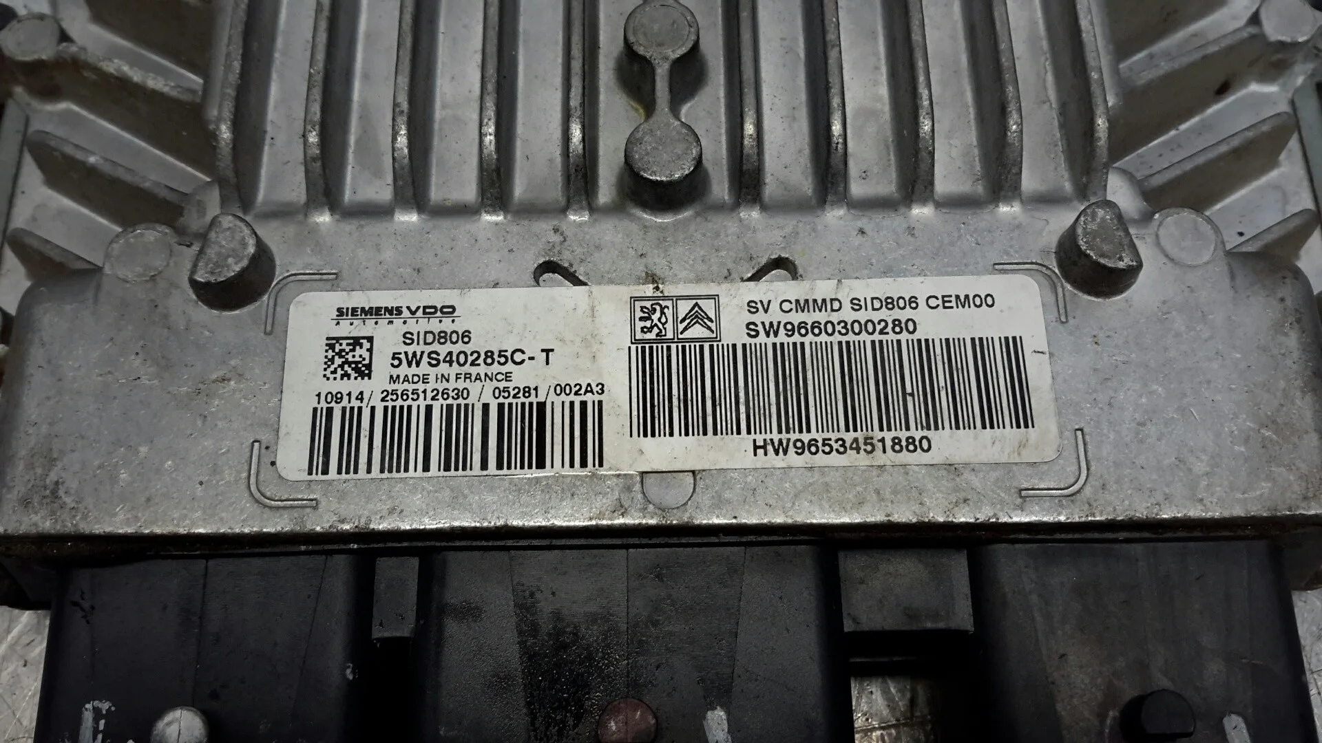 Centralita Motor Uce para Citroën C2