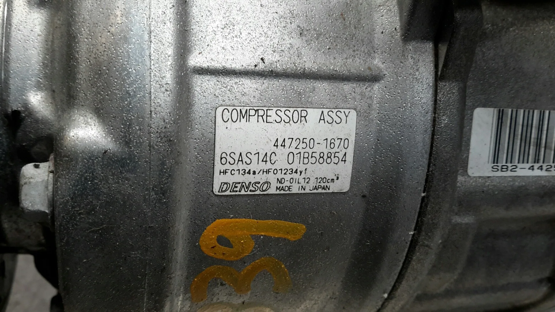 Compresor Aire Acondicionado para Mercedes-Benz Clase A (W176)