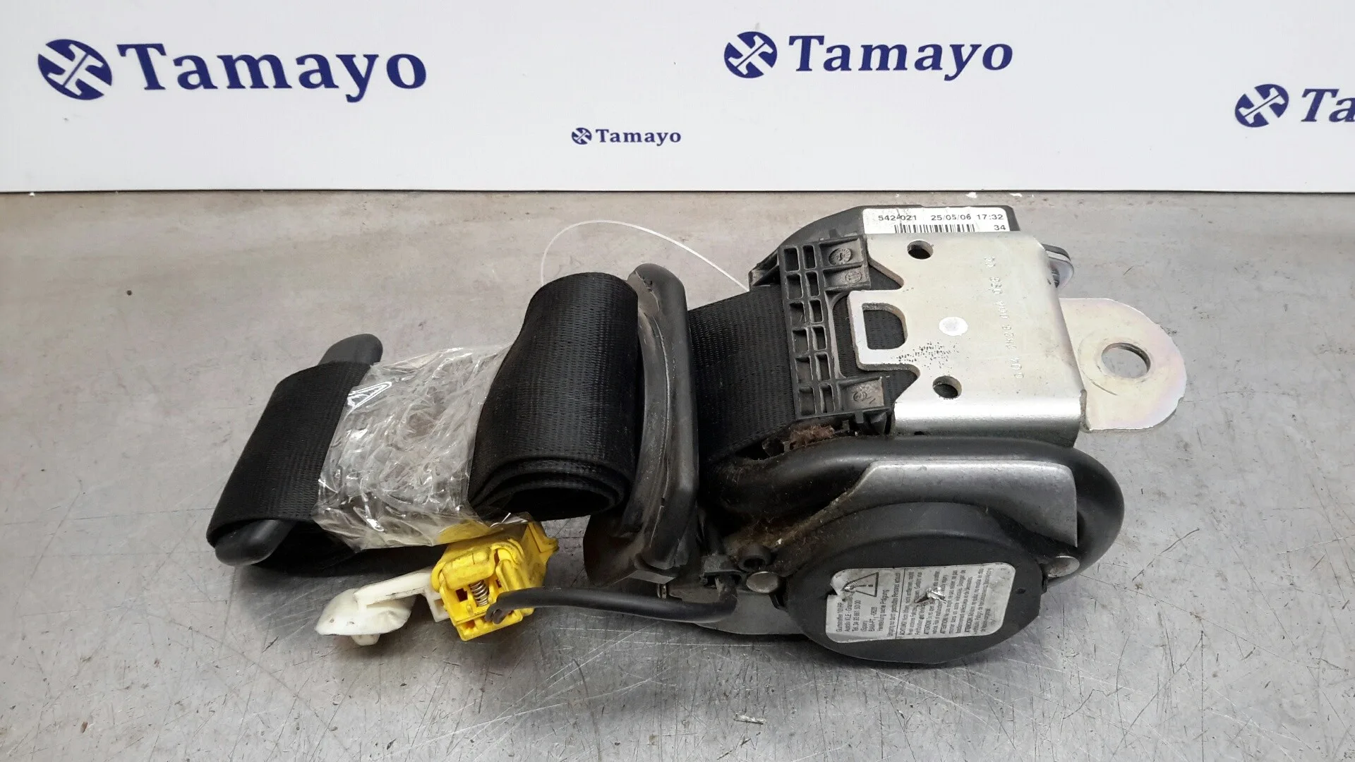 Cinturon Seguridad Delantero Derecho para Volkswagen Polo (9N3)