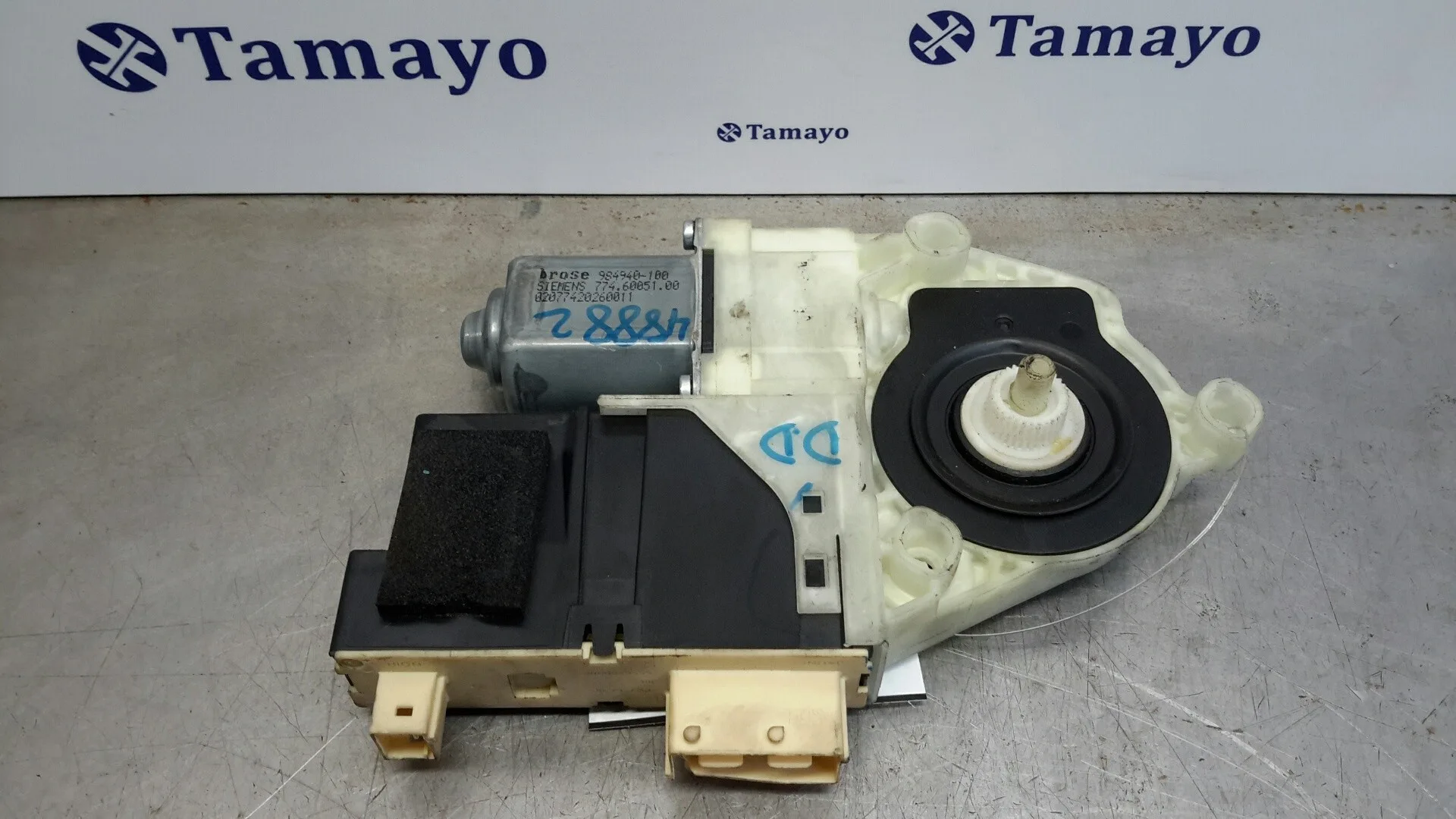 Motor Elevalunas Delantero Derecho para Citroën C4 Berlina