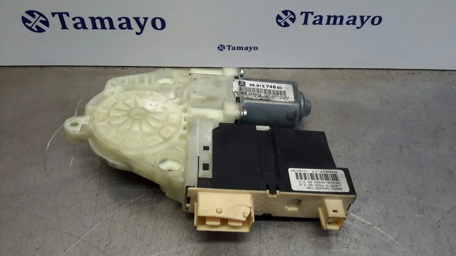 Motor Elevalunas Delantero Derecho para Citroën C4 Berlina