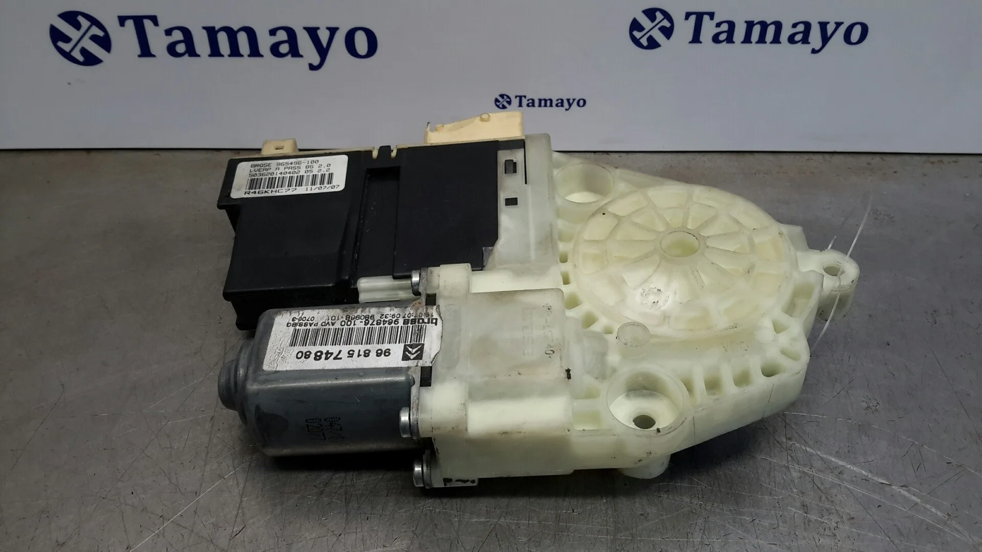 Motor Elevalunas Delantero Derecho para Citroën C4 Berlina