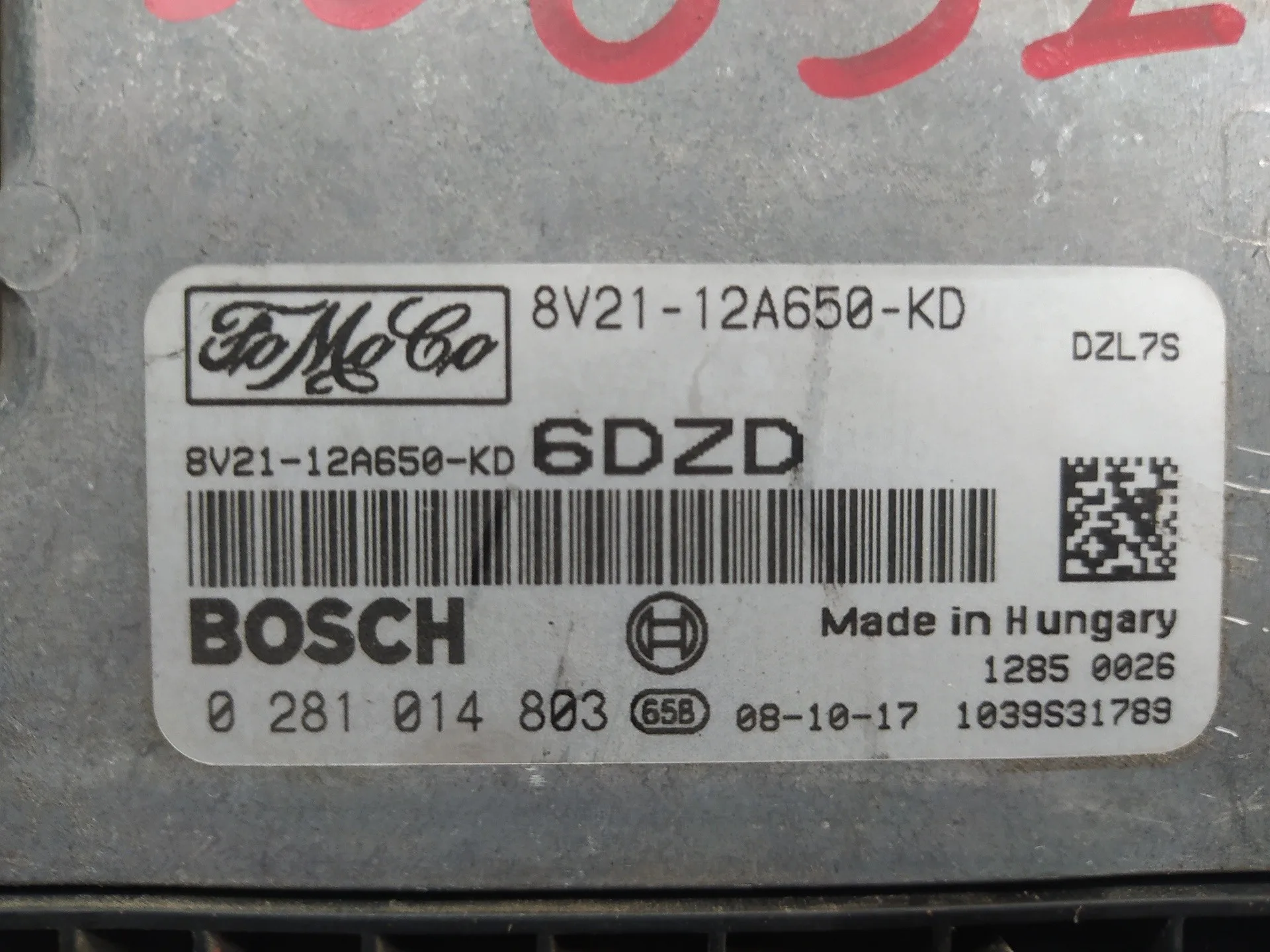 Centralita Motor Uce para Ford Fiesta (Cb1)