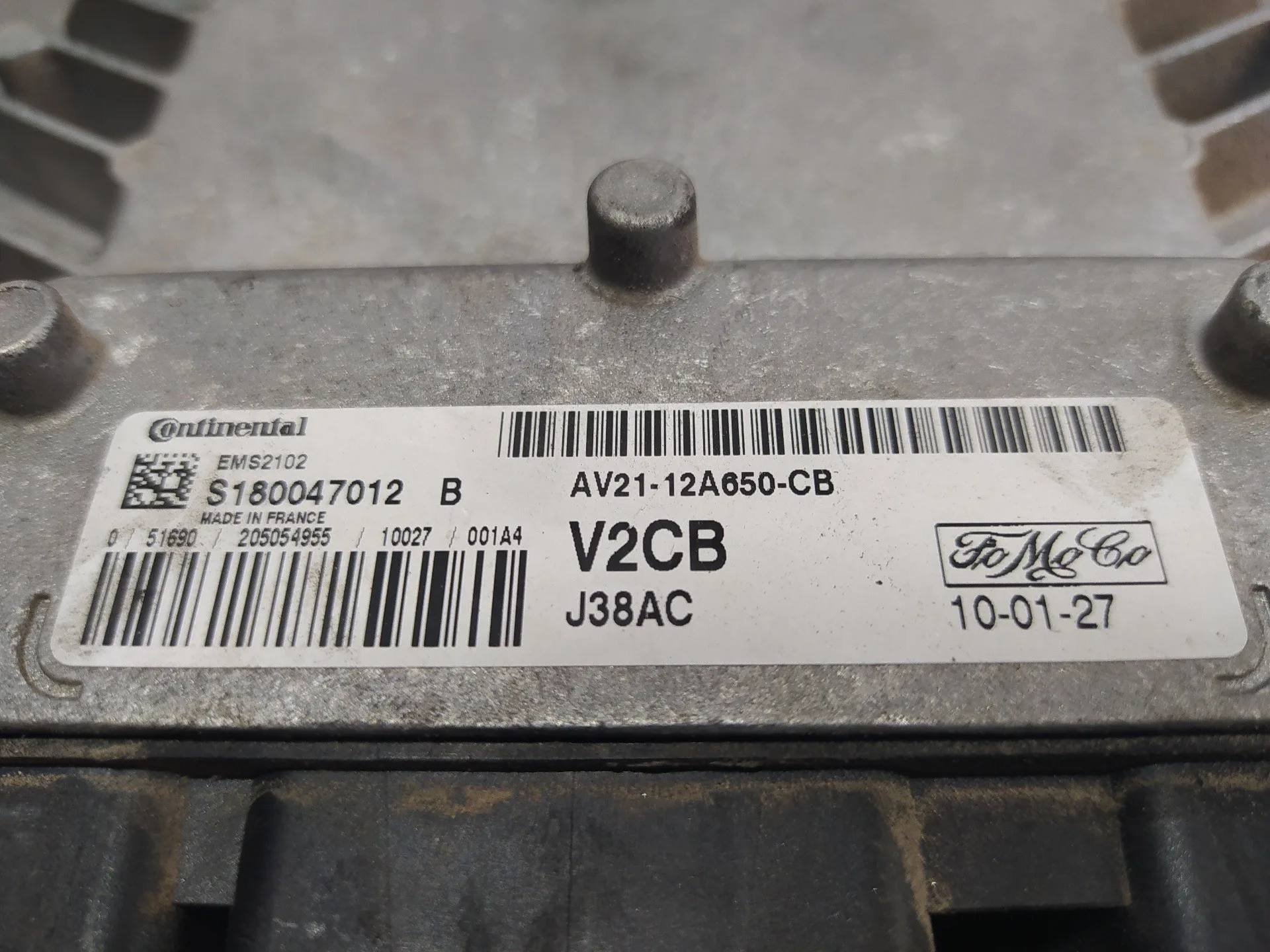 Centralita Motor Uce para Ford Fiesta (Cb1)