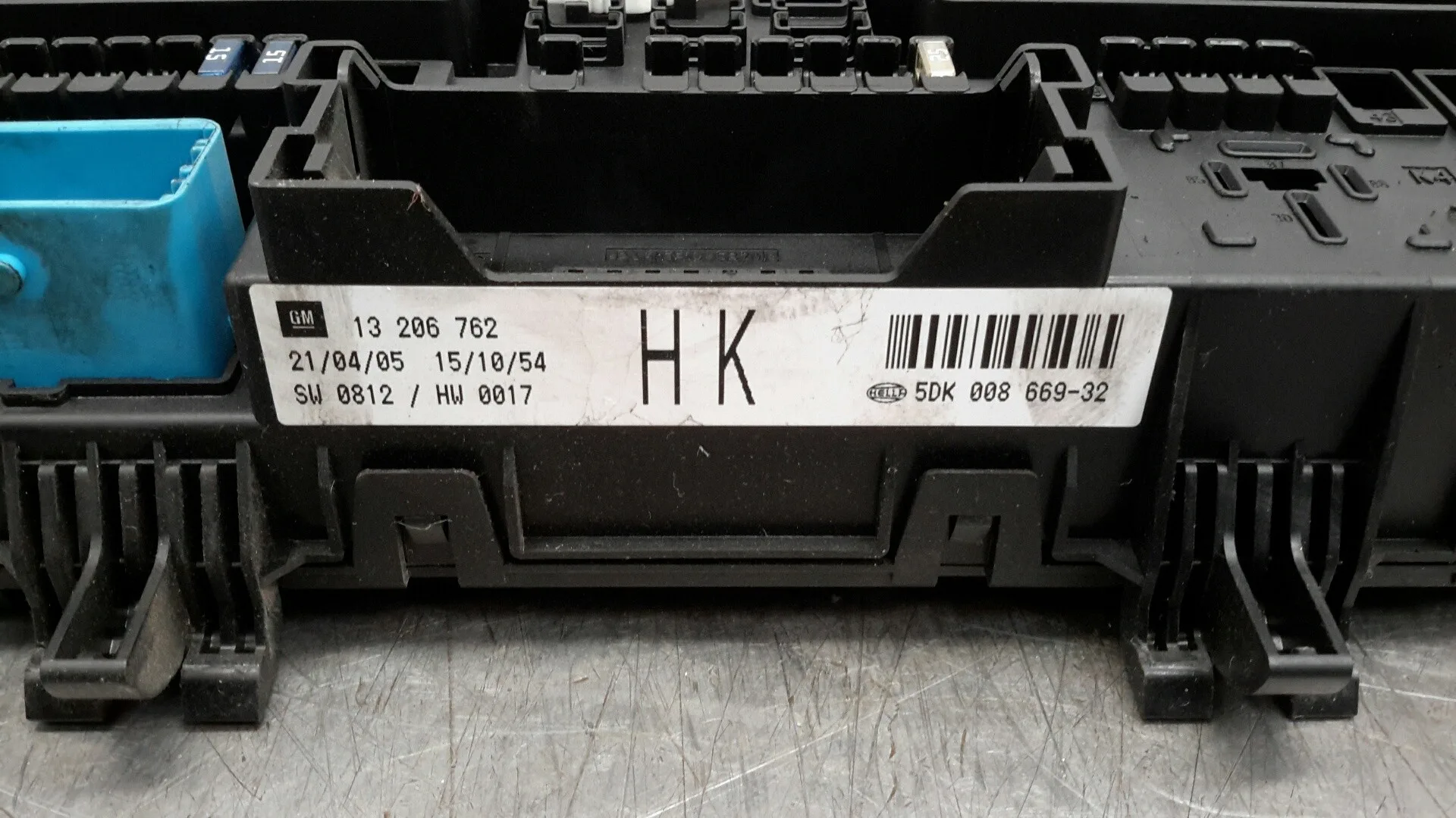 Caja Reles / Fusibles para Opel Astra H Berlina