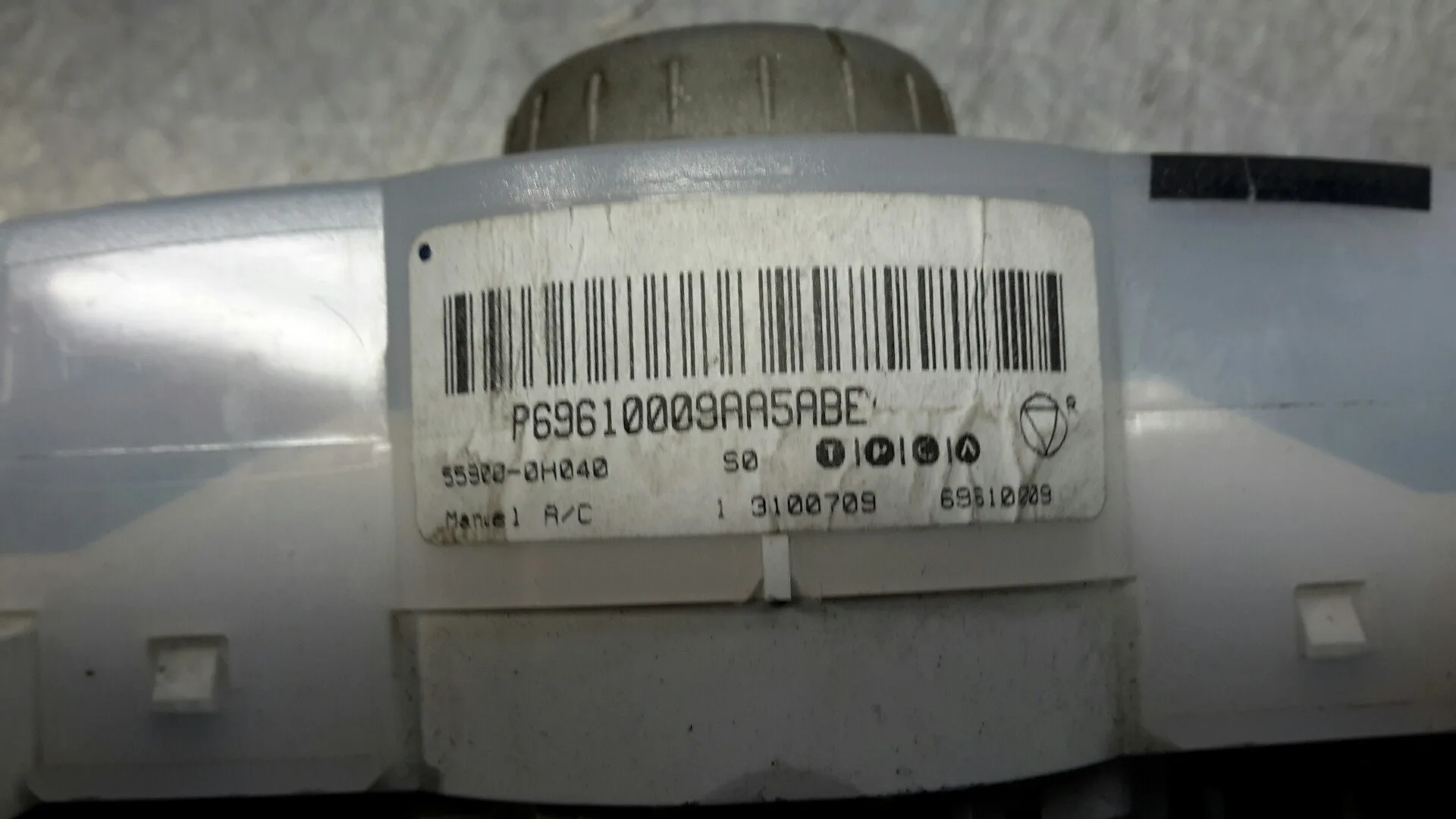 Mando Calefaccion / Aire Acondicionado para Citroën C1