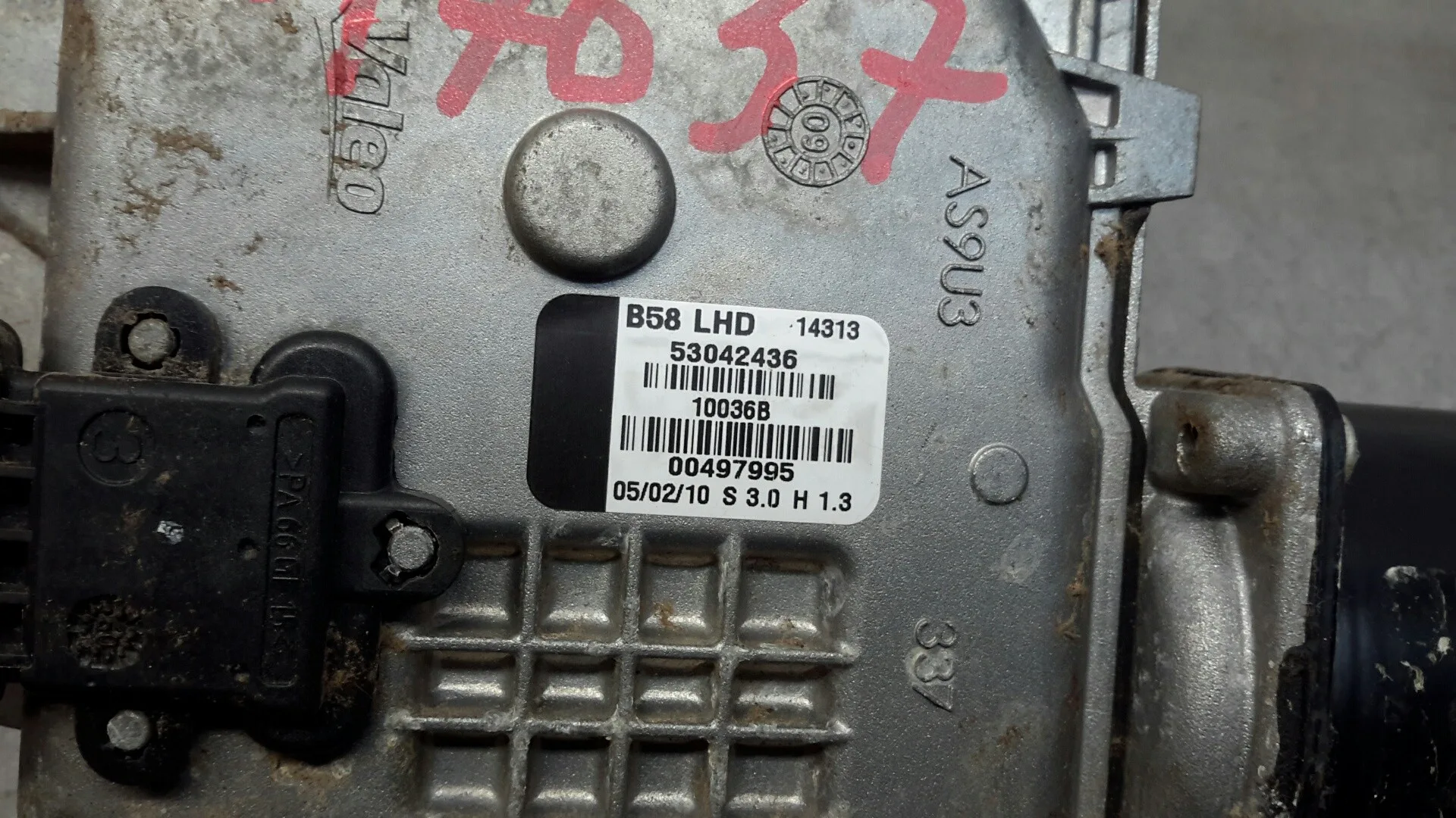 Motor Limpia Delantero para Citroën C4 Picasso